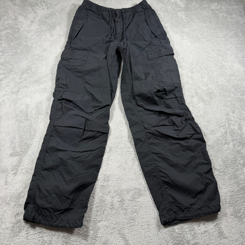 TNA Cargo Pants Womens XS Black Surplus Division Cotton Blend